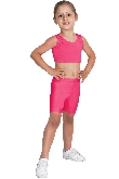 PANTALONCINO DANZA LYCRA FUCSIA BABY